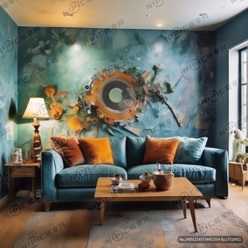 客厅沙发背景墙