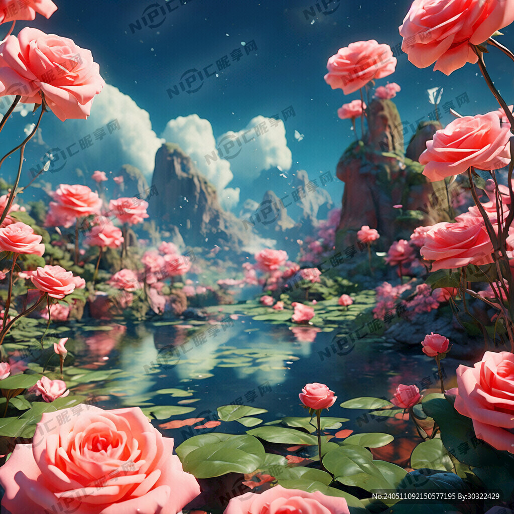 游戏梦幻唯美新中式风景 超高清