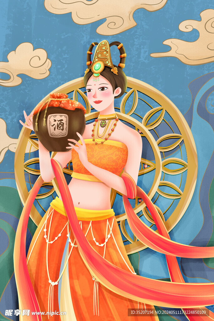 端午节插画          