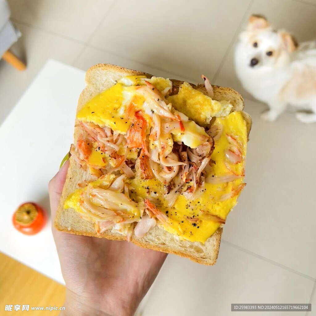 蟹柳煎蛋