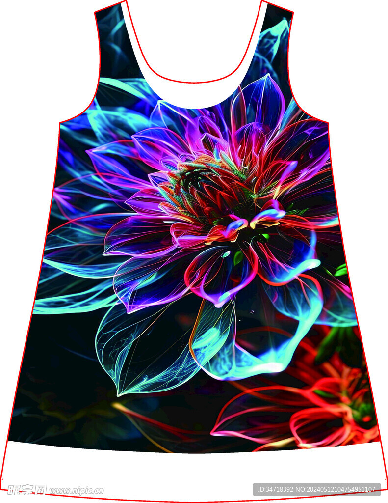 裁片定位花 