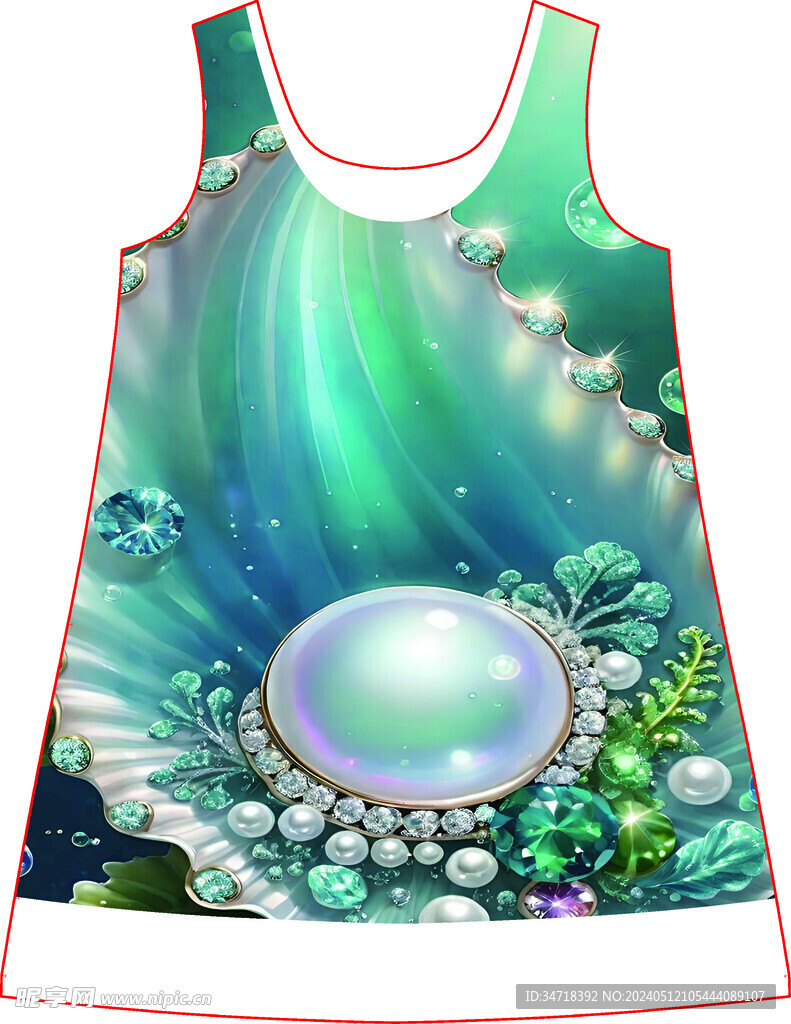 裁片定位花 