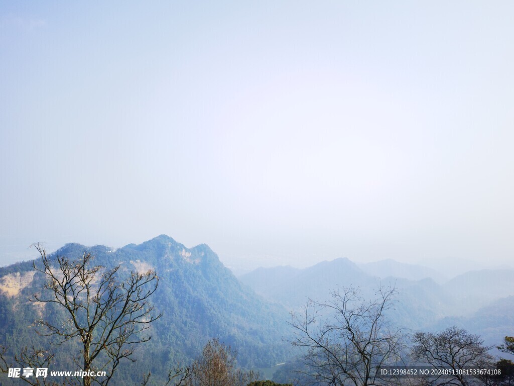 青城山山峰