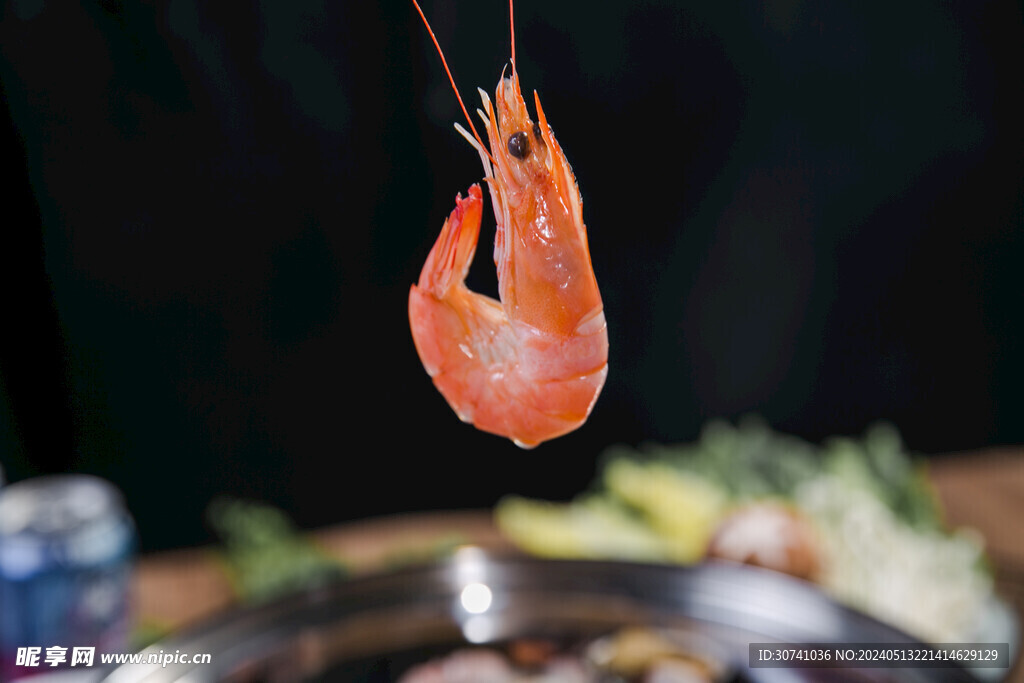 海鲜火锅套餐大虾