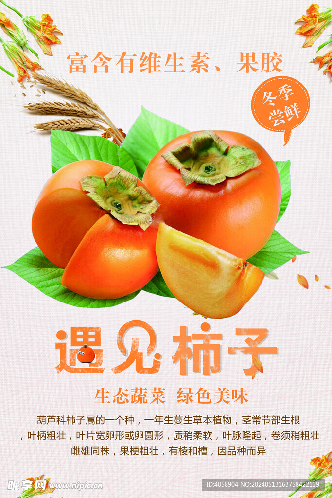 遇见柿子