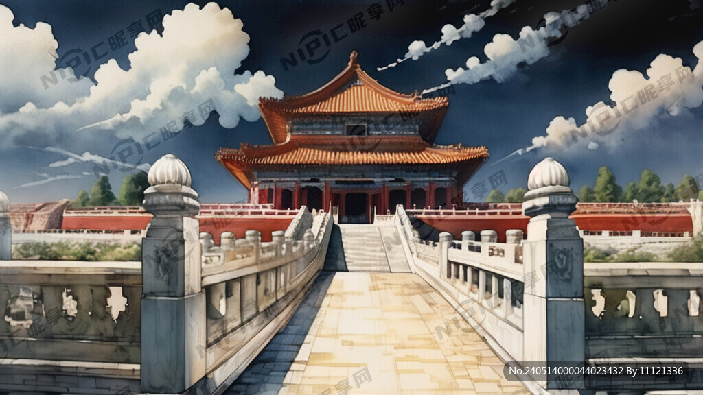 汉白玉栏杆 故宫