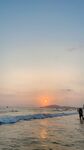 惠州双月湾的夕阳