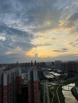 晚霞天空形状