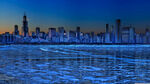 城市楼群夜景