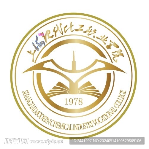 上海现代工职业学校logo标记