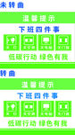 下班四件事标识标牌
