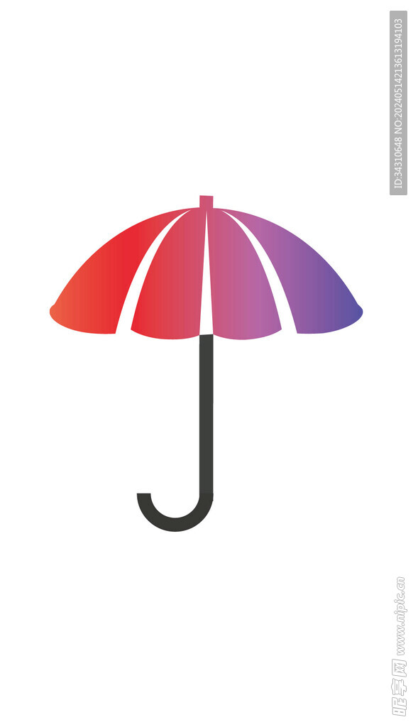 雨伞遮阳伞避雨矢量元素