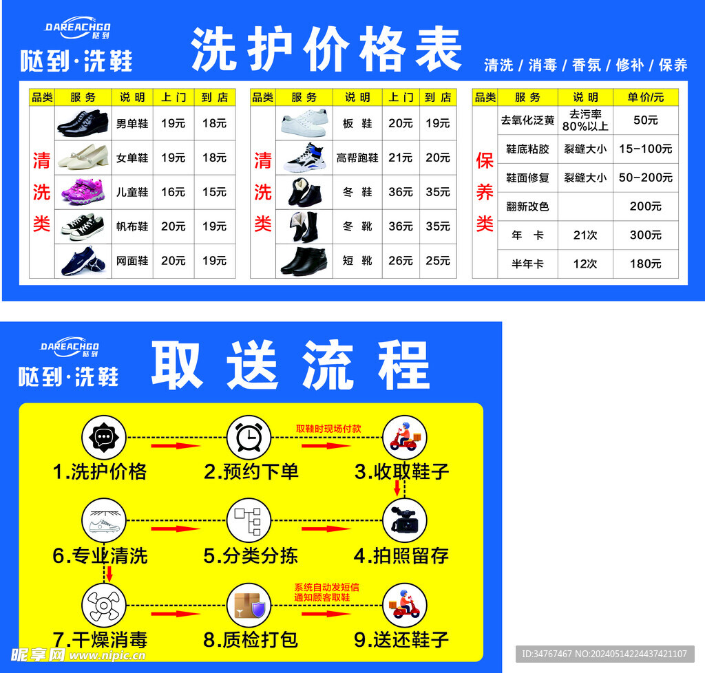 哒到洗鞋