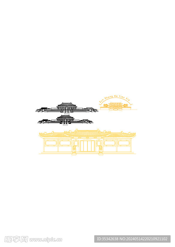 古代建筑素材 宫殿