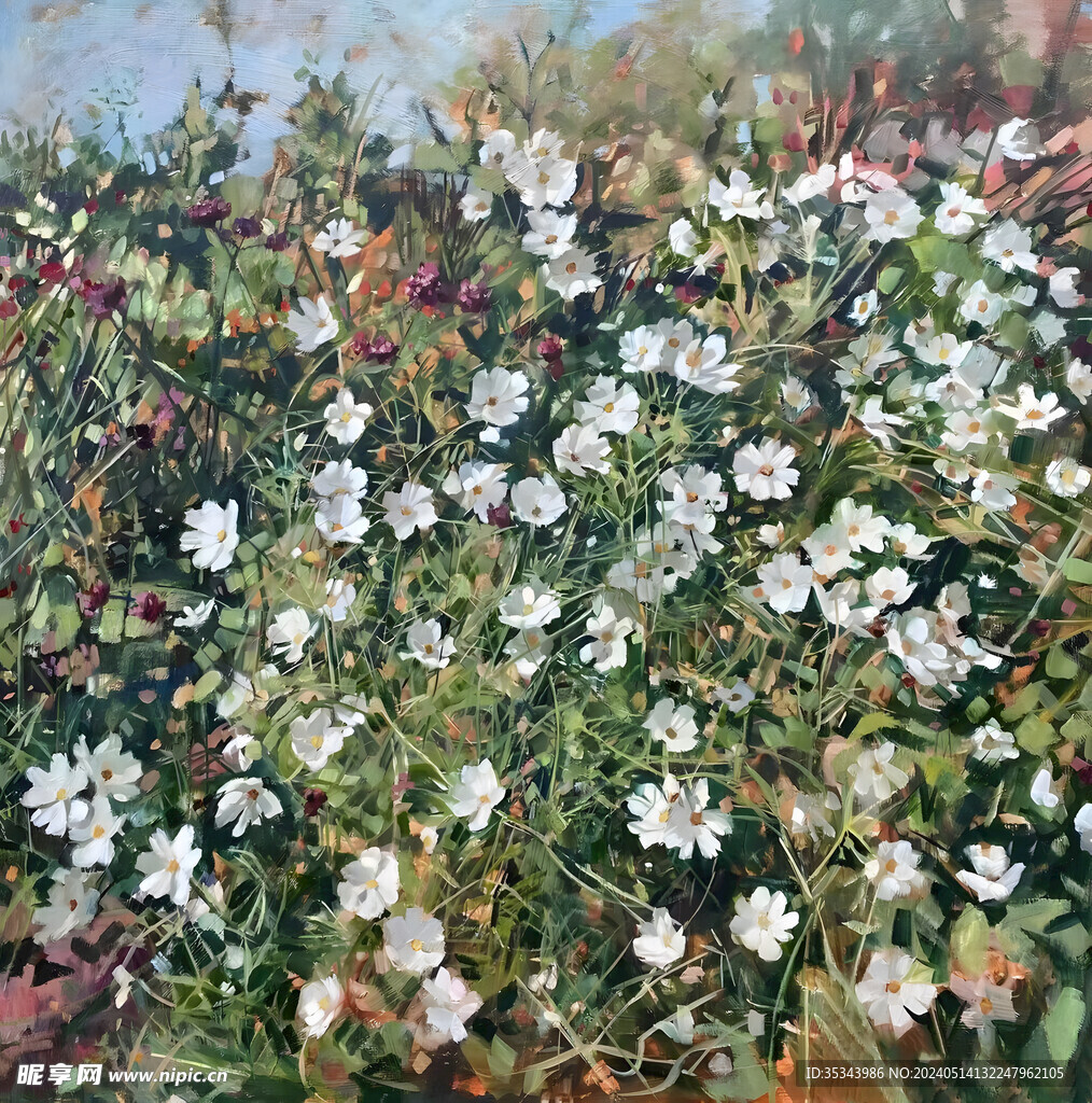 手绘花卉