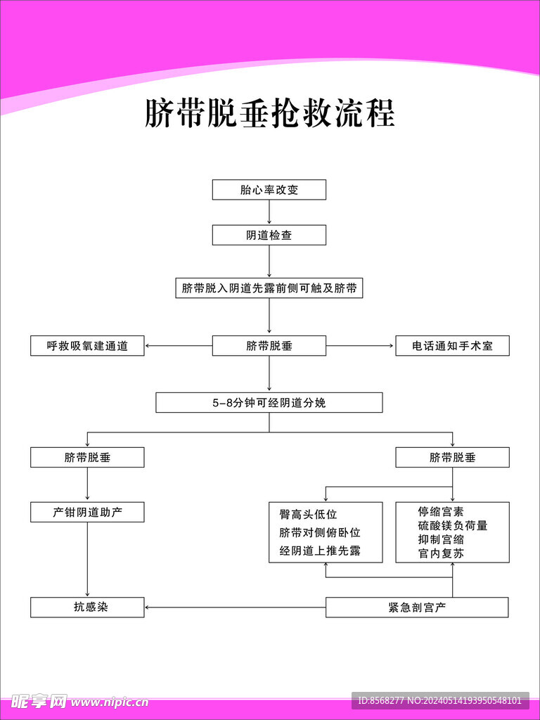 脐带脱垂抢救流程