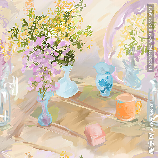 油画