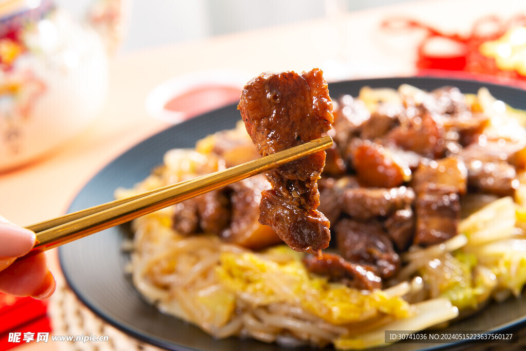 红烧猪肉套餐