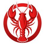 红色小龙虾 logo