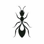 蚂蚁简约logo设计