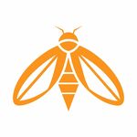 蝉简约logo设计