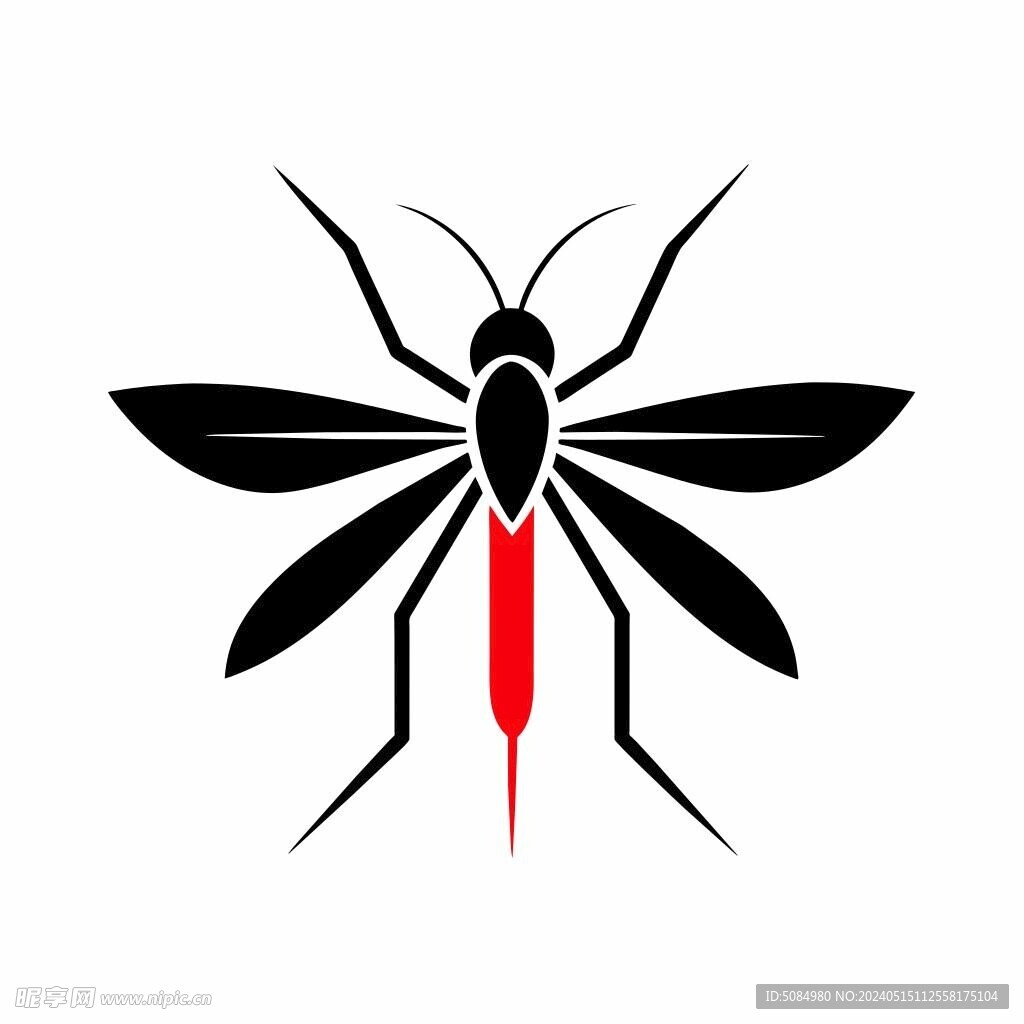 蚊子简约logo设计