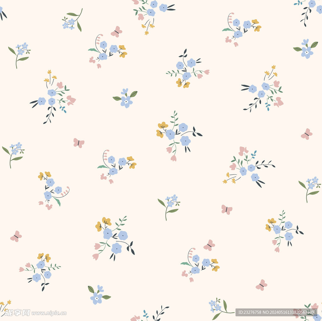 碎花  小花