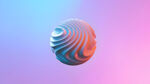 白色抽象3d造型