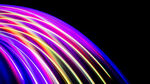 紫色霓虹科技光线