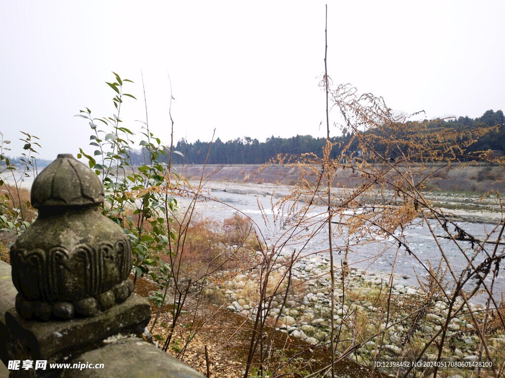 都江堰岷江风光