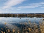 颐和园湖面远山