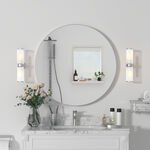 C4D模型 银色镜子洗手间