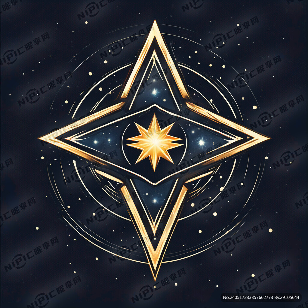 星之侣 设计成商标 简单的图案