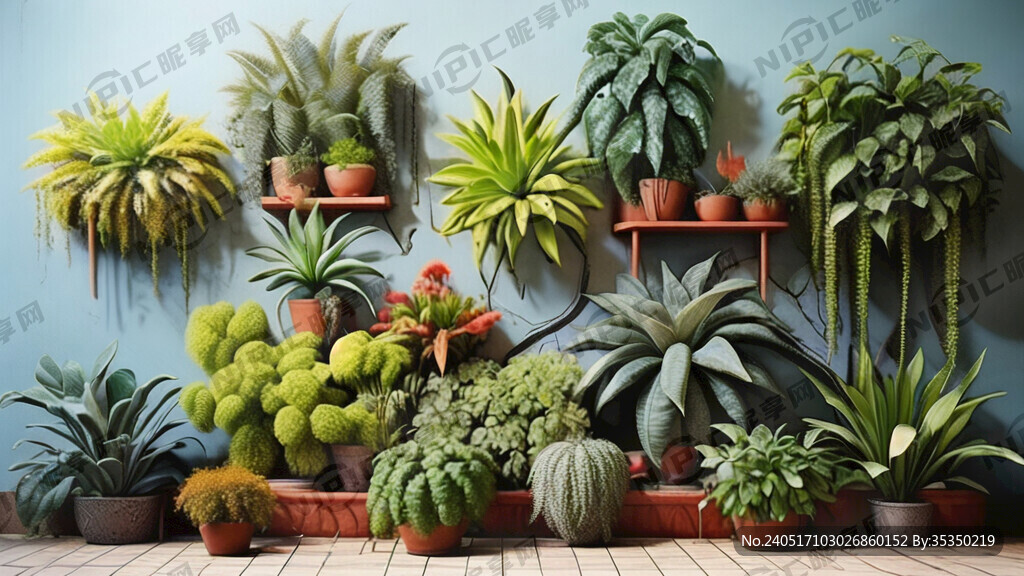 各种植物墙