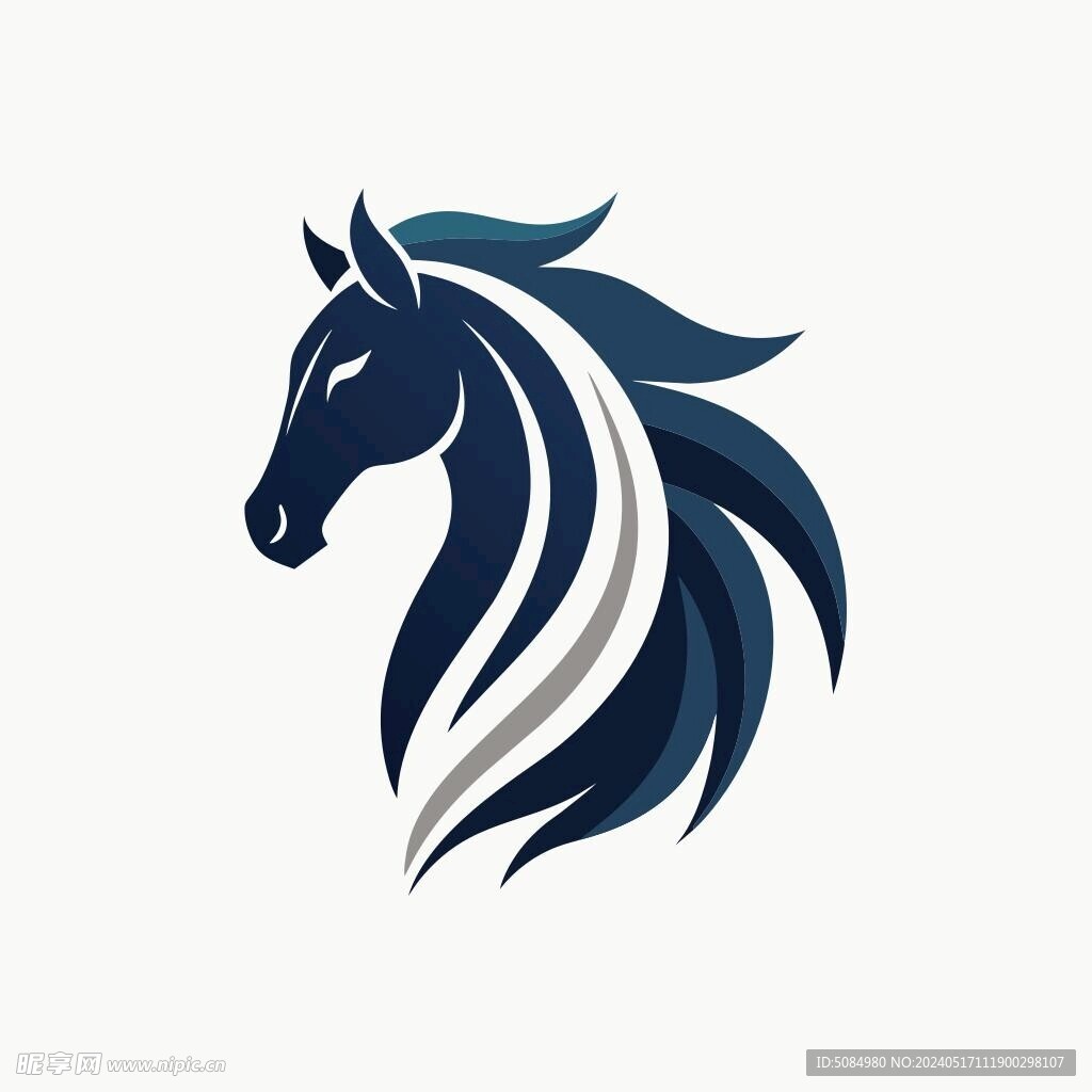 马头像logo