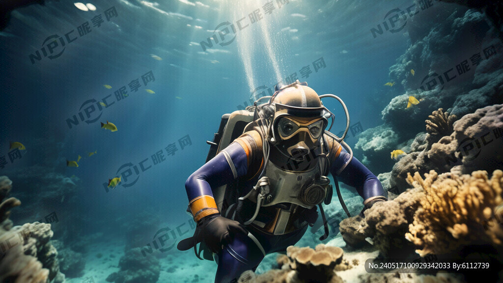 海底两万里潜水员