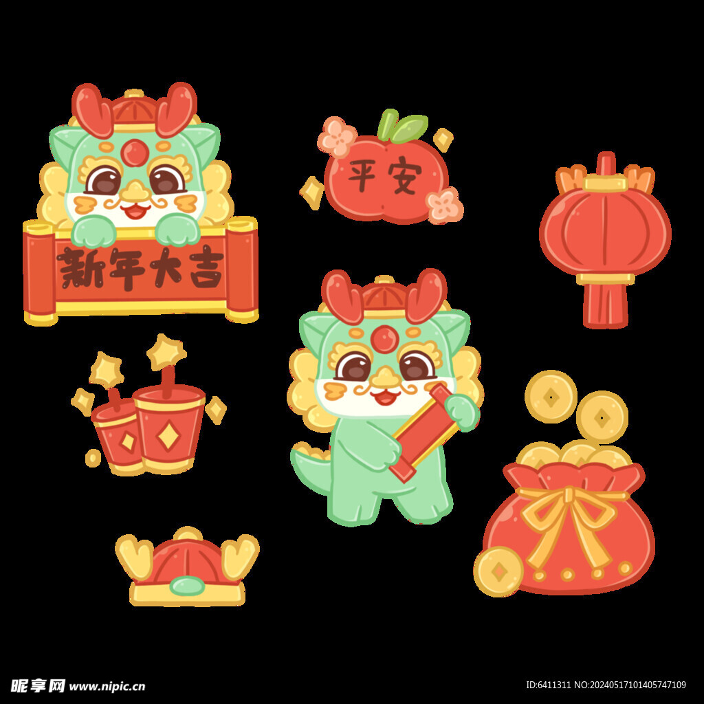 龙年元素