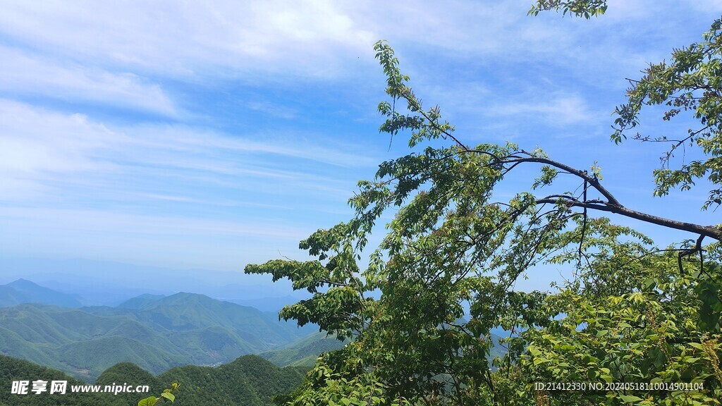 山顶风景图