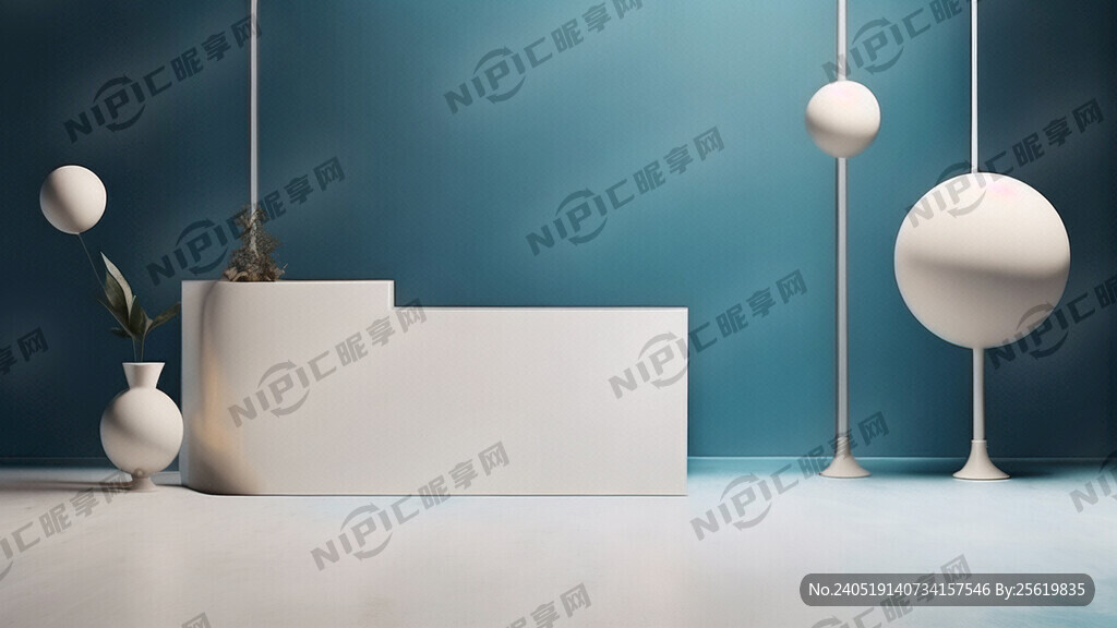 广告背景画面 浅色 蓝色调