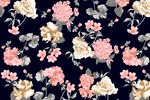 手绘花朵