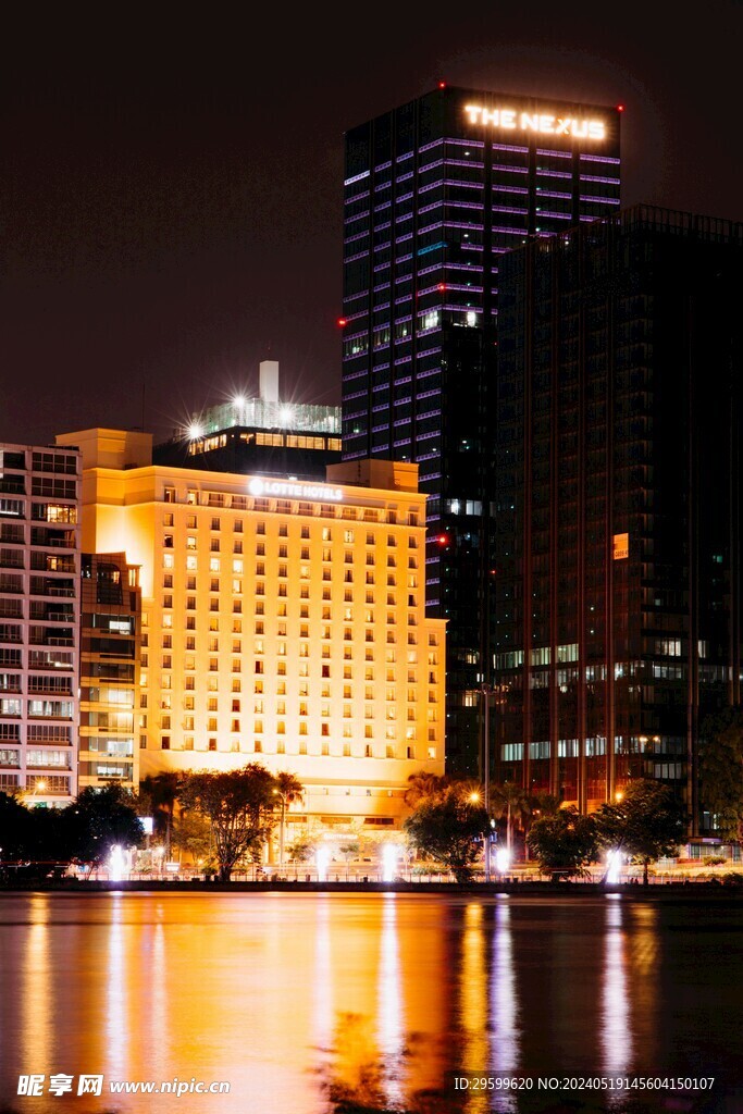 城市夜景 