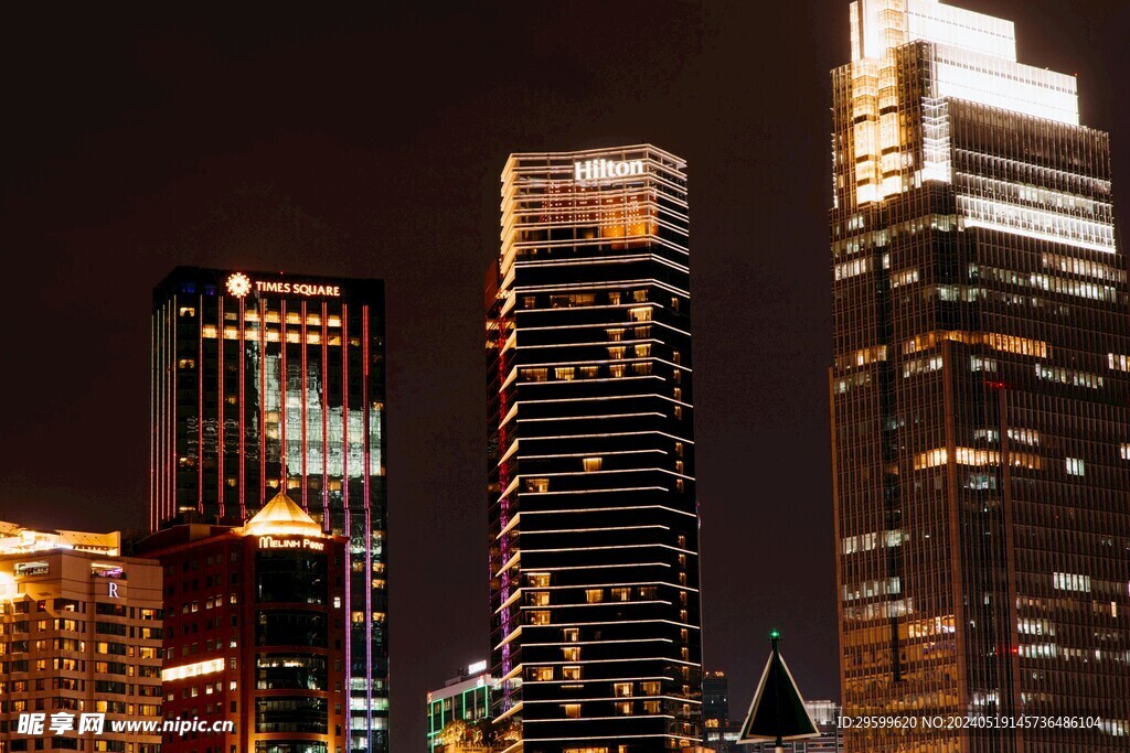 城市夜景 