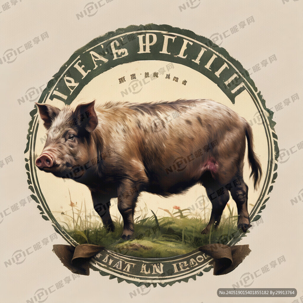 设计一个标签 卖土猪的