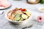 虾仁鸡肉沙拉