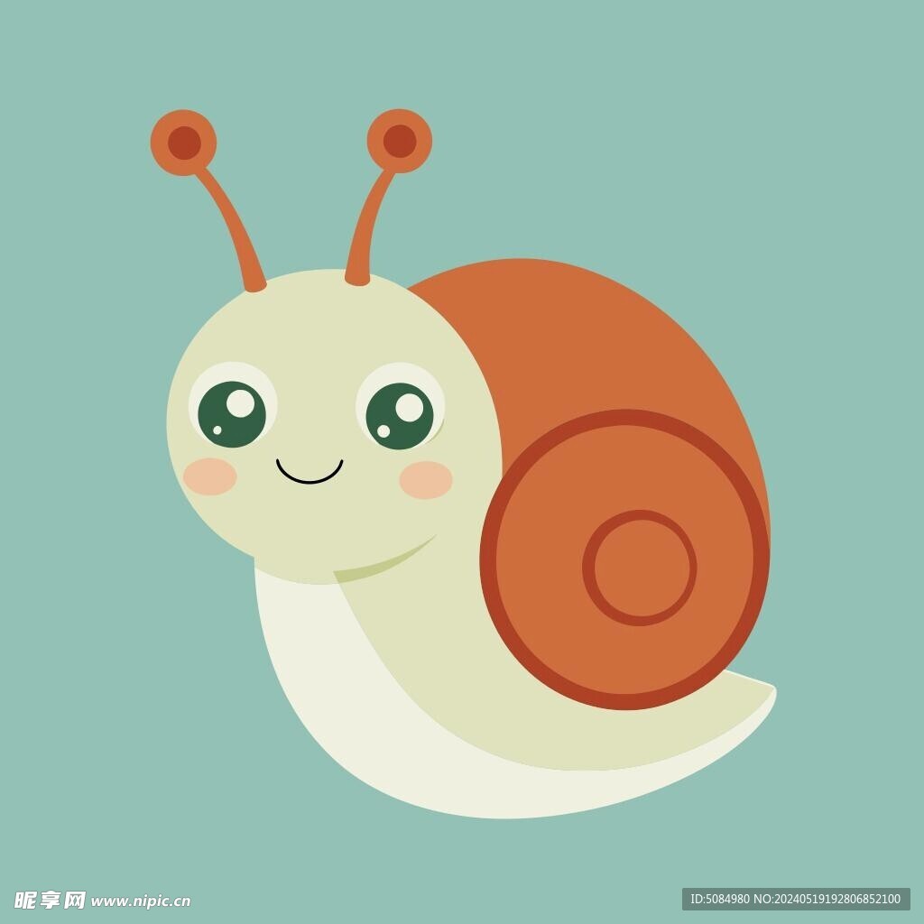 可爱的蜗牛头像