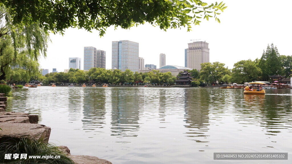 宁波月湖公园 