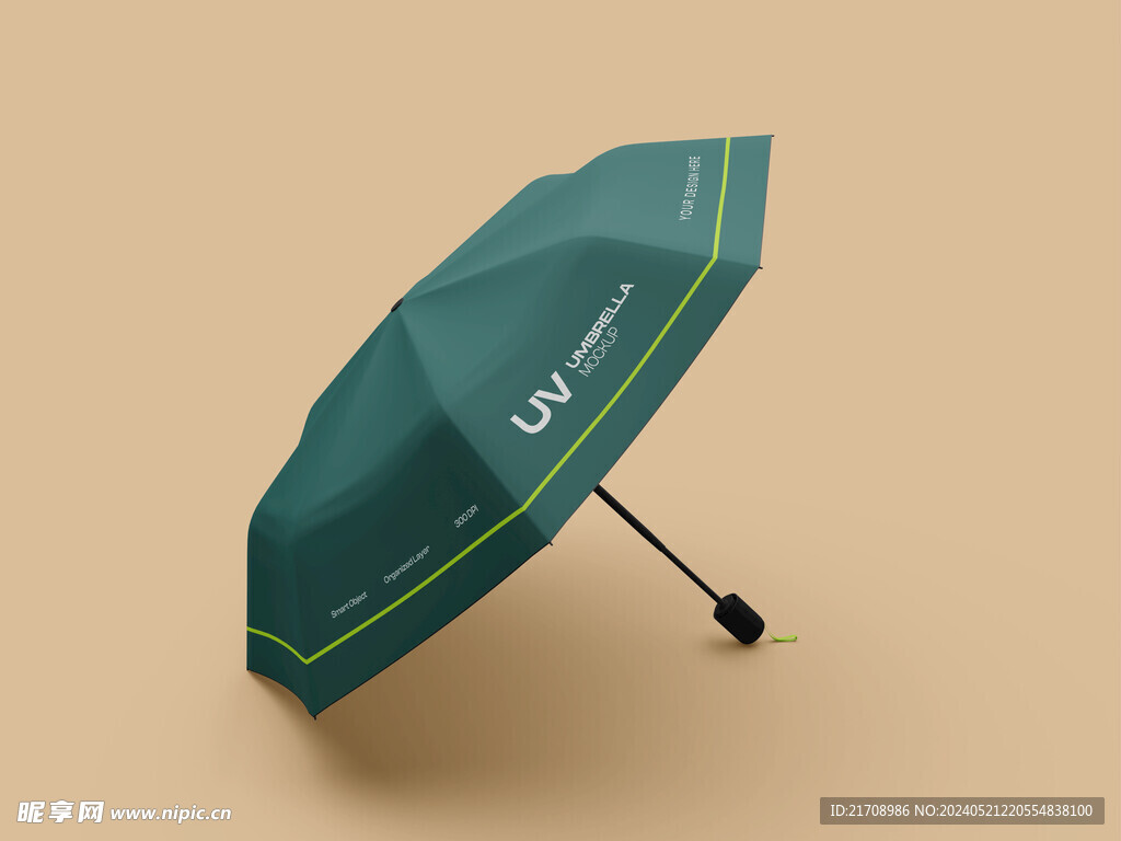 雨伞样机