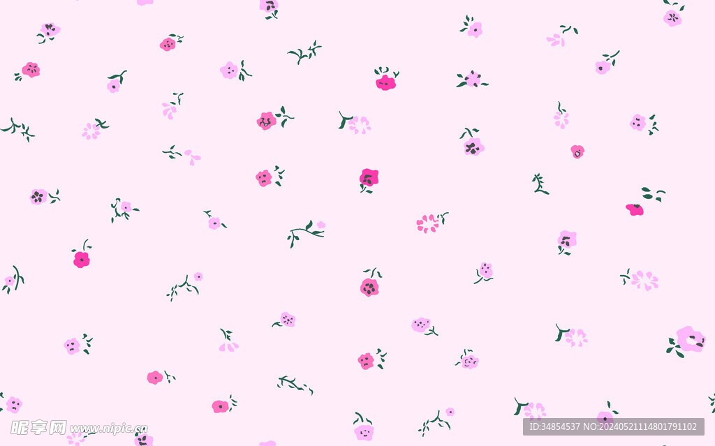 小碎花 