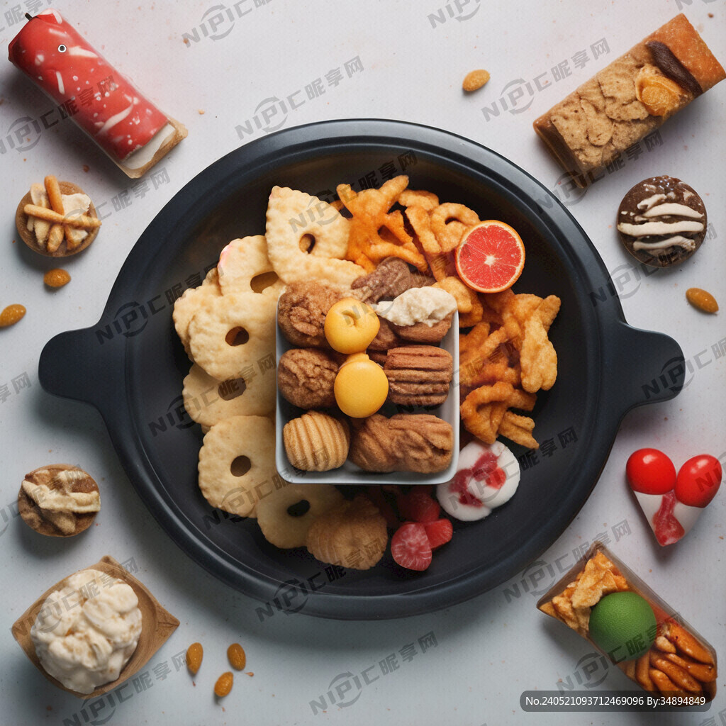 抖音轮播背景图 零食类