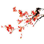 水墨花卉
